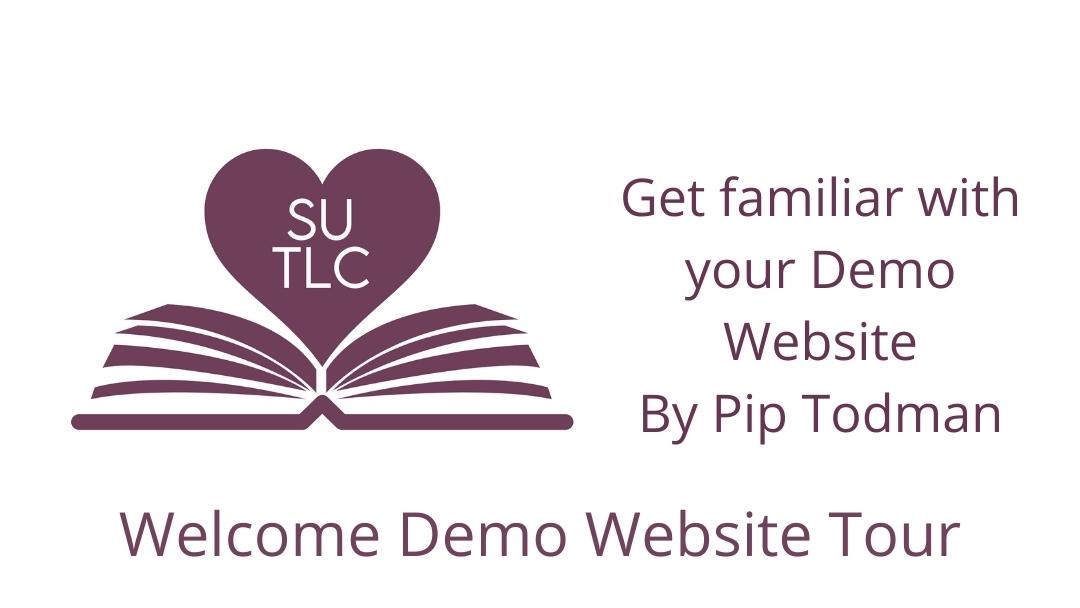 Welcome Demo Website Tour – by Pip Todman
