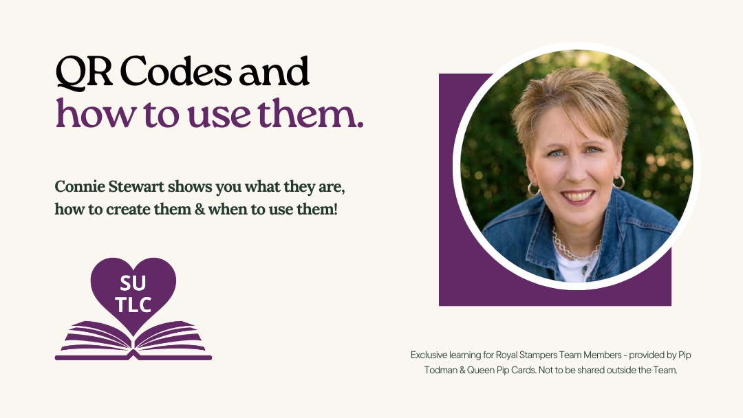 QR Codes – By Connie Stewart