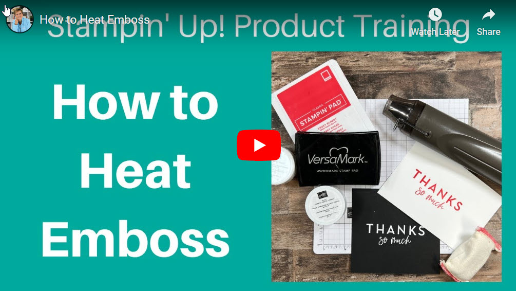 Heat Embossing – Jackie Bolhuis