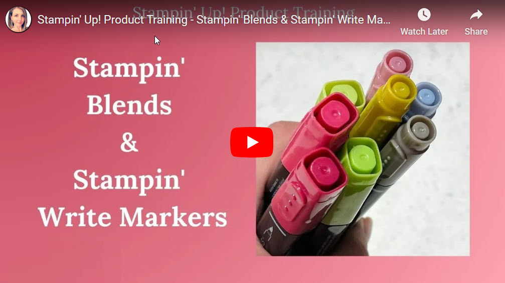 Different Ways To Colour – Stampin’ Blends & Write Markers – By Alisa Tilsner